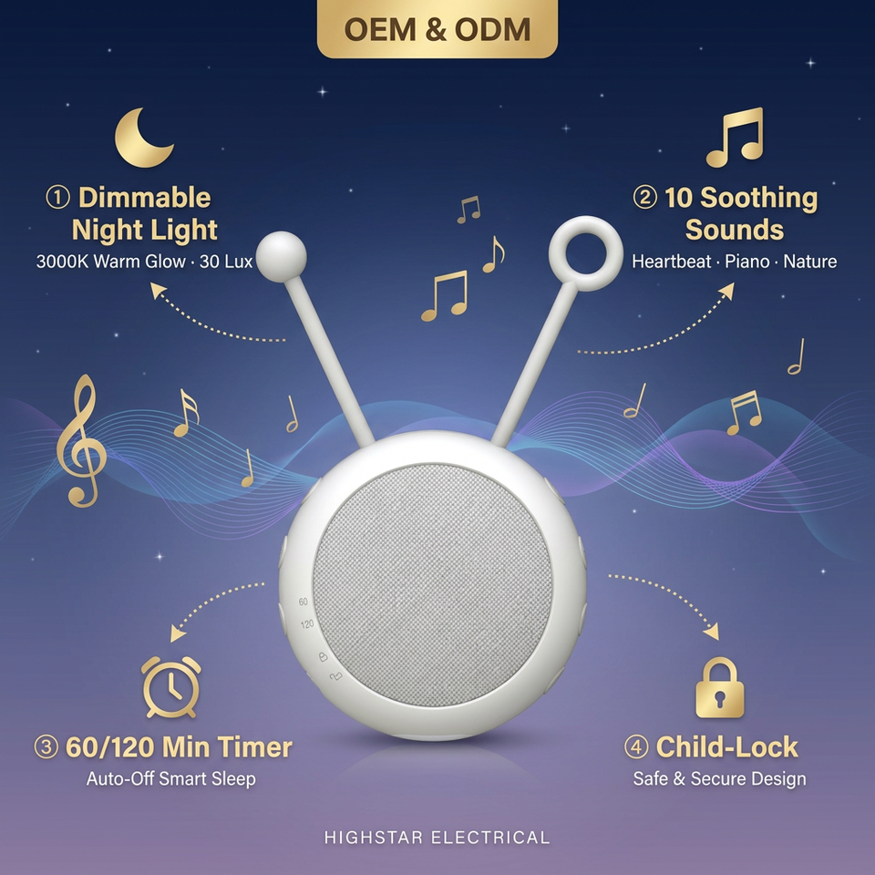Redivia Sleep Glow & Sound Machine