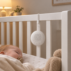 Q3 Portable Baby White Noise Machine – 10 Sounds, Rechargeable